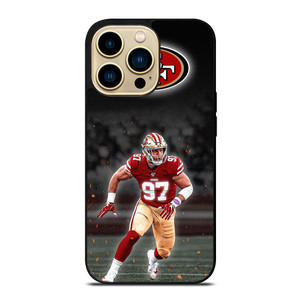NICK BOSA SAN FRANCISCO 49ERS iPhone 14 Pro Max Case Cover