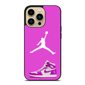 NIKE AIR JORDAN PURPLE iPhone 14 Pro Max Case Cover