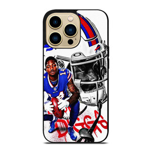 STEFON DIGGS BUFFALO BILLS ART iPhone 14 Pro Max Case Cover