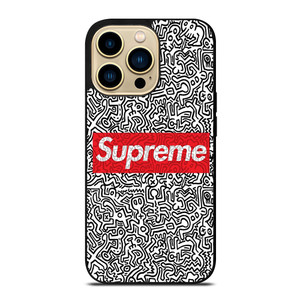 SUPREME KEITH HARING iPhone 14 Pro Max Case Cover