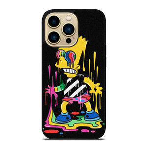 THE SIMPSONS TRIPPY ART iPhone 14 Pro Max Case Cover