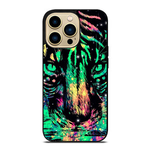 TRIPPY TIGER ART 2 iPhone 14 Pro Max Case Cover