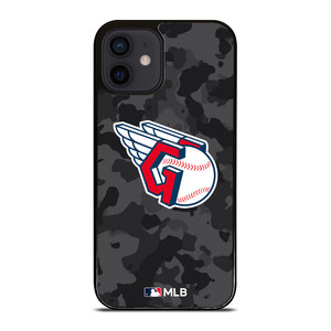CLEVELAND GUARDIANS BASEBALL BLACK CAMO iPhone 12 Mini Case Cover