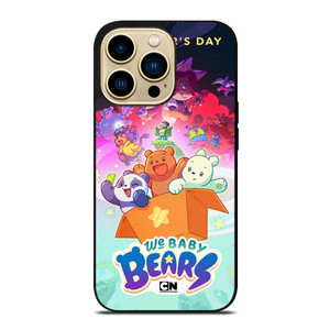 WE BABY BEARS CARTOON iPhone 14 Pro Max Case Cover