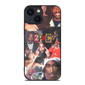 2PAC TUPAC SAKUR RAPPER COLLAGE iPhone 14 Plus Case Cover