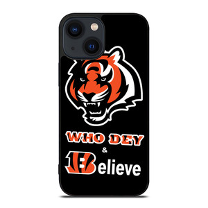CINCINNATI BENGALS FOOTBALL WHO DEY iPhone 14 Plus Case Cover