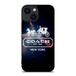 COACH NEW YORK NEBULA LOGO iPhone 14 Plus Case Cover