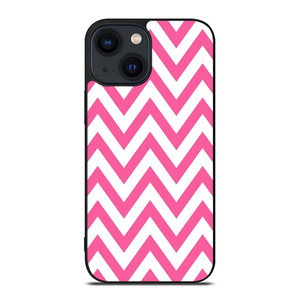 CUTE CHEVRON PINK iPhone 14 Plus Case Cover
