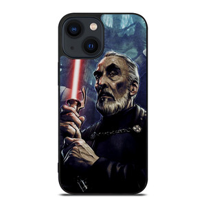 DARTH TYRANUS COUNT DOOKU STAR WARS iPhone 14 Plus Case Cover