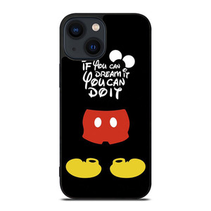 DISNEY MICKEY MOUSE QUOTES iPhone 14 Plus Case Cover