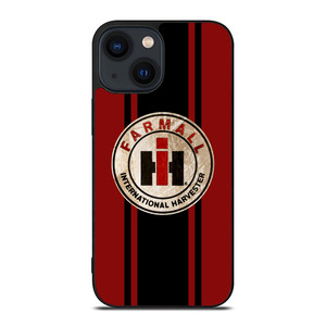 FARMALL INTERNATIONAL HARVESTER BADGE STRIPE iPhone 14 Plus Case Cover
