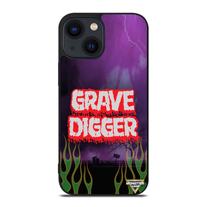 GRAVE DIGGER MONSTER TRUCK iPhone 14 Plus Case Cover