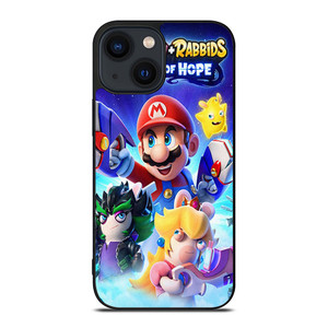 MARIO RABBIDS SPARKS OF HOPE GAMES iPhone 14 Plus Case Cover MARIO RABBIDS SPARKS OF HOPE GAMES iPhone 14 Plus Case Cover