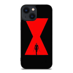 MARVEL BLACK WIDOW SYMBOL iPhone 14 Plus Case Cover