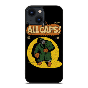 MF DOOM MADLIB ALL CAPS iPhone 14 Plus Case Cover
