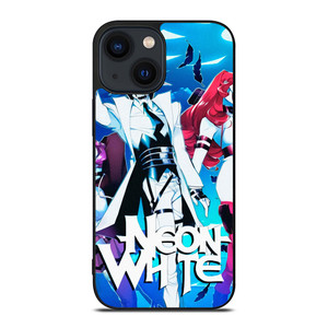 NEON WHITE GAMES iPhone 14 Plus Case Cover