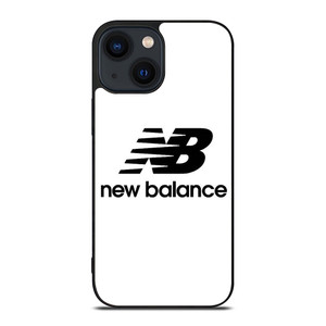 NEW BALANCE WHITE LOGO iPhone 14 Plus Case Cover