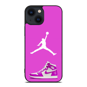 NIKE AIR JORDAN PURPLE iPhone 14 Plus Case Cover NIKE AIR JORDAN PURPLE iPhone 14 Plus Case Cover