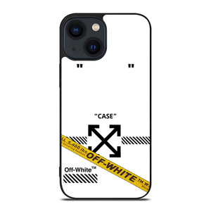 OFF WHITE CASE iPhone 14 Plus Case Cover