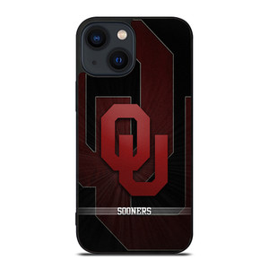 OKLAHOMA SOONERS FOOTBALL LOGO iPhone 14 Plus Case Cover