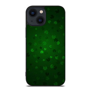 SAINT PATRICKS SHAMROCK LEAF iPhone 14 Plus Case Cover
