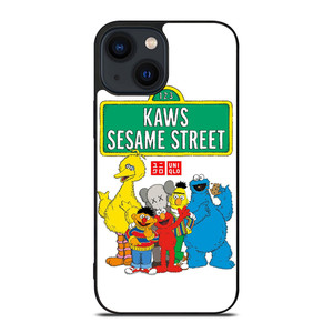 SESAME STREET MUPPETS X KAWS UNIQLO iPhone 14 Plus Case Cover