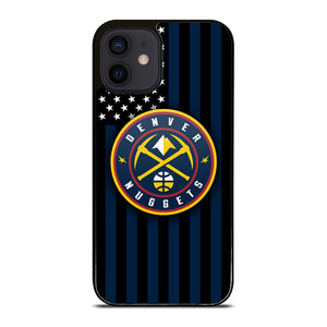 DENVER NUGGETS NBA USA FLAG iPhone 12 Mini Case Cover