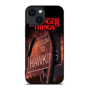 STRANGER THINGS WELCOME TO HAWKINS iPhone 14 Plus Case Cover