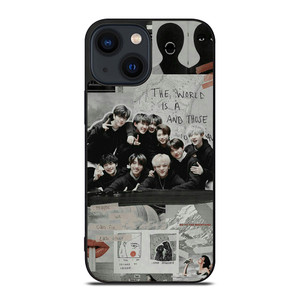 STRAY KIDS BOY BAND COLLAGE iPhone 14 Plus Case Cover