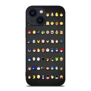 SUPER SMASH BROS ALL ICON iPhone 14 Plus Case Cover SUPER SMASH BROS ALL ICON iPhone 14 Plus Case Cover