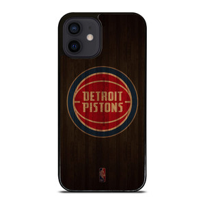 DETROIT PISTONS BASKETBALL COURT NBA iPhone 12 Mini Case Cover DETROIT PISTONS BASKETBALL COURT NBA iPhone 12 Mini Case Cover
