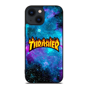 THRASHER SKATEBOARD NEBULA iPhone 14 Plus Case Cover