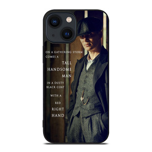 TOMMY SHELBY QUOTES iPhone 14 Plus Case Cover