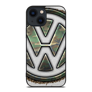 VOLKSWAGEN VW CAMO LOGO iPhone 14 Plus Case Cover