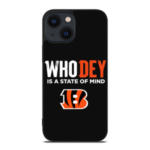 WHO DEY CINCINNATI BENGALS NFL iPhone 14 Plus Case Cover