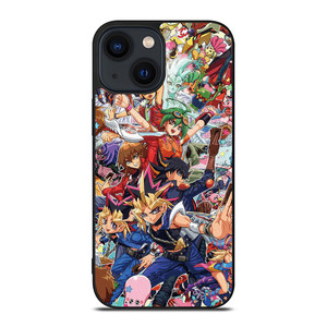 YU GI OH GAMES COLLAGE iPhone 14 Plus Case Cover YU GI OH GAMES COLLAGE iPhone 14 Plus Case Cover