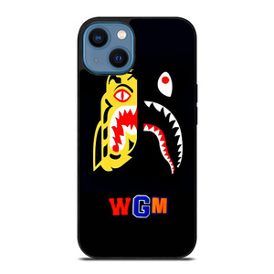 BAPE SHARK TIGER iPhone 14 Case Cover