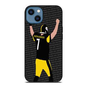 BEN ROETHLISBERGER PITTSBURGH STEELERS CARTOON iPhone 14 Case Cover BEN ROETHLISBERGER PITTSBURGH STEELERS CARTOON iPhone 14 Case Cover