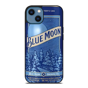 BLUE MOON BEER iPhone 14 Case Cover