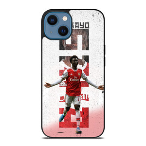 BUKAYO SAKA ARSENAL FC iPhone 14 Case Cover BUKAYO SAKA ARSENAL FC iPhone 14 Case Cover