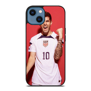 CHRISTIAN PULISIC USMNT SOCCER iPhone 14 Case Cover CHRISTIAN PULISIC USMNT SOCCER iPhone 14 Case Cover