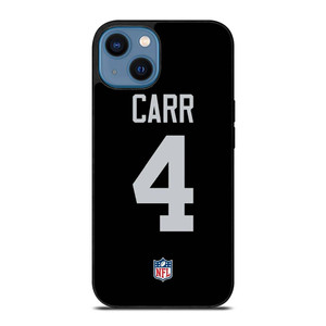 DEREK CARR LAS VEGAS RAIDERS NFL iPhone 14 Case Cover DEREK CARR LAS VEGAS RAIDERS NFL iPhone 14 Case Cover