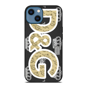 DOLCE AND GABBANA EMBOSS iPhone 14 Case Cover