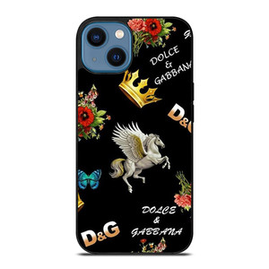 DOLCE AND GABBANA LUXURY PATTERN iPhone 14 Case Cover
