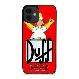 DUFF BEER THE SIMPSONS CARTOON 4 iPhone 12 Mini Case Cover