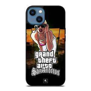 GTA GRAND THEFT AUTO SAN ANDREAS iPhone 14 Case Cover
