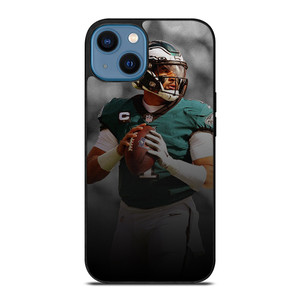 JALEN HURTS PHILADELPHIA EAGLES NFL iPhone 14 Case Cover