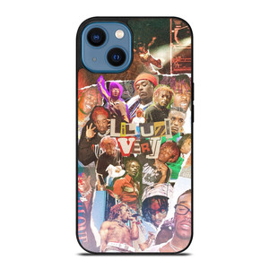 LIL UZI VERT RAPPER COLLAGE iPhone 14 Case Cover LIL UZI VERT RAPPER COLLAGE iPhone 14 Case Cover
