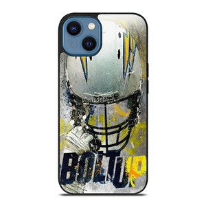 LOS ANGELES CHARGERS FOOTBALL BOLT UP iPhone 14 Case Cover LOS ANGELES CHARGERS FOOTBALL BOLT UP iPhone 14 Case Cover