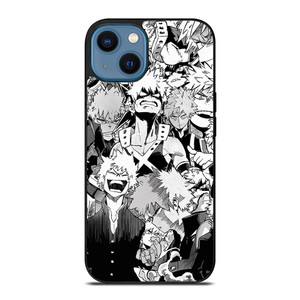 MY HERO ACADEMIA MANGA ANIME COLLAGE iPhone 14 Case Cover MY HERO ACADEMIA MANGA ANIME COLLAGE iPhone 14 Case Cover